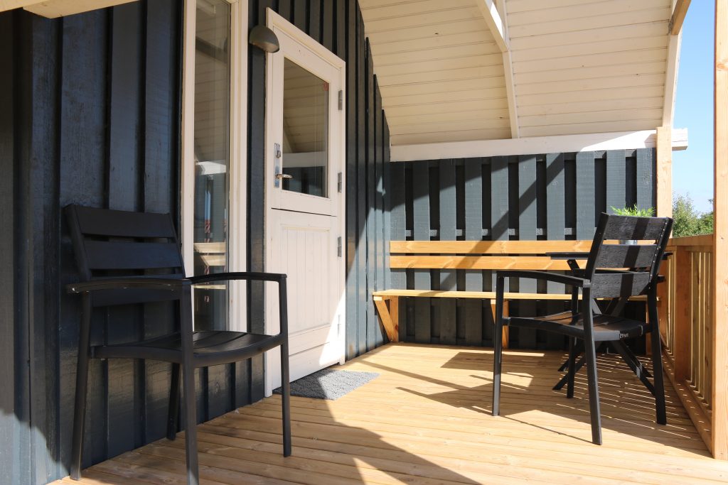 Hytte ved Hjarbæk Fjord Camping